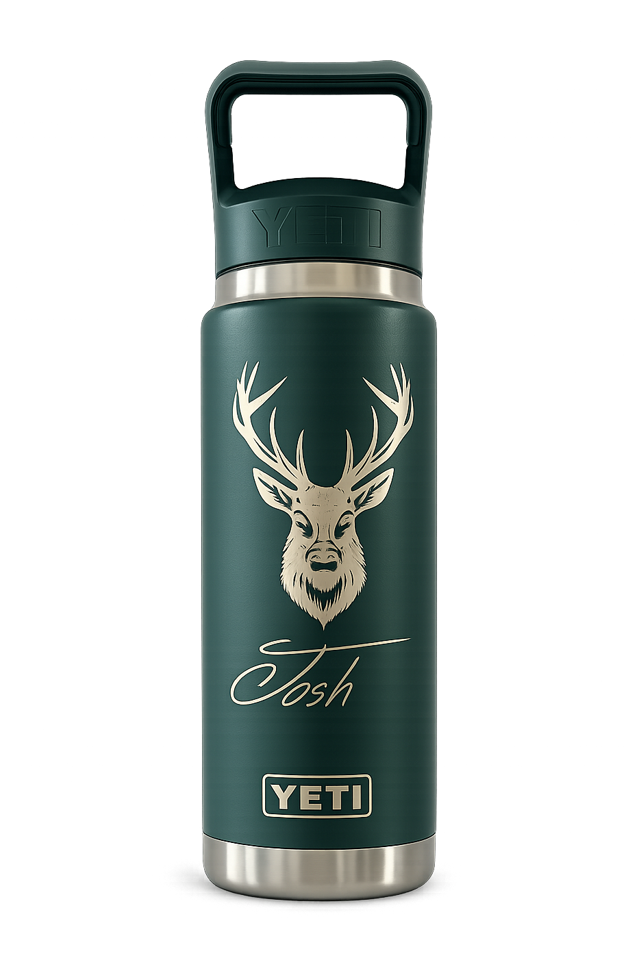 Name & Logo Drinkware engraving