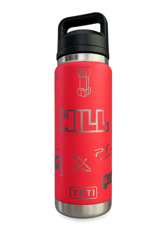 Full Wrap Drinkware engraving